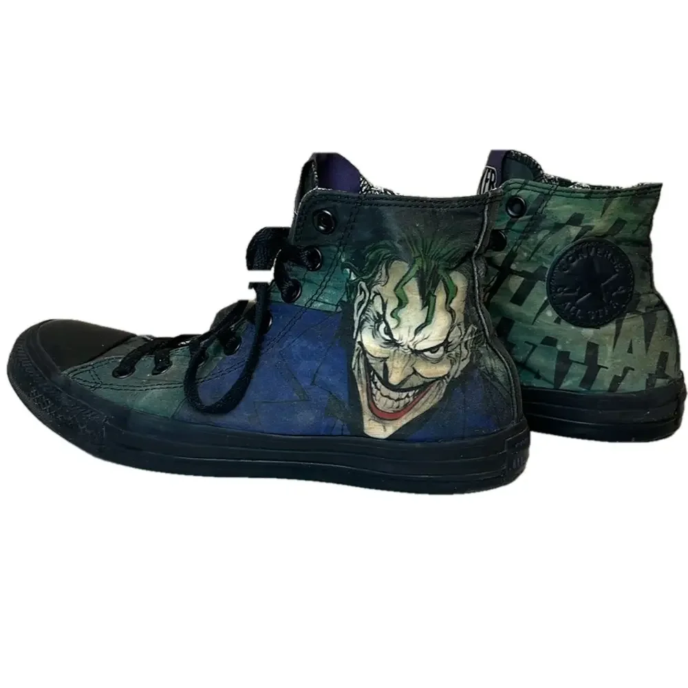 GUC CONVERSE HIGH TOP “THE JOKER” Sneakers unisex women: 9, men: 7